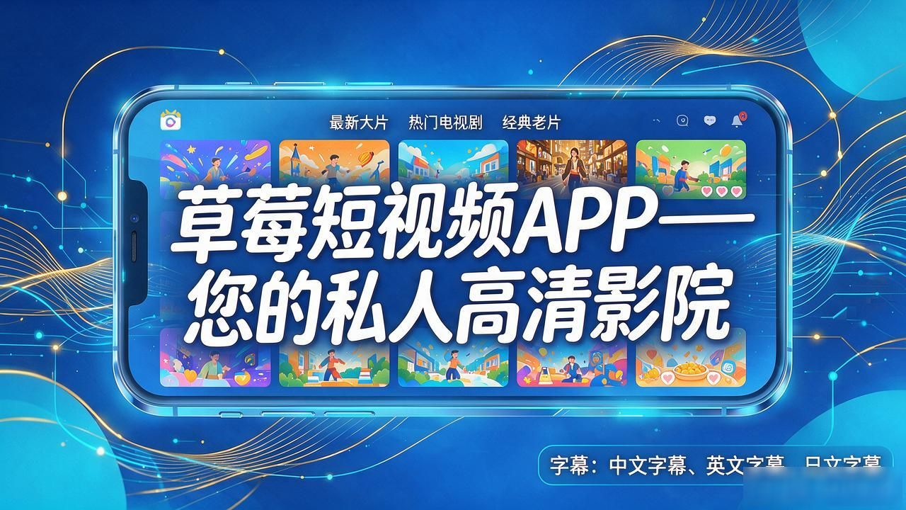 草莓短视频APP——您的私人高清影院