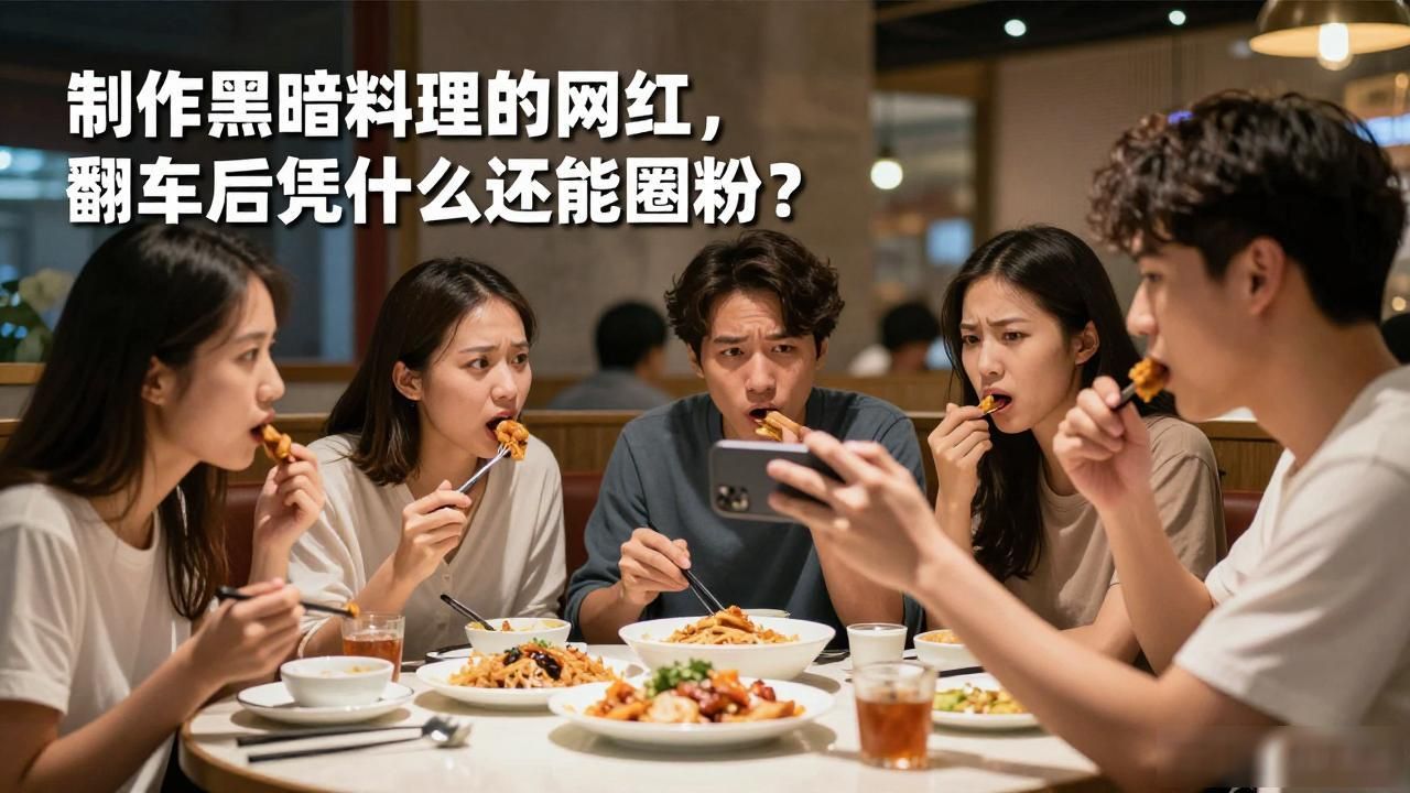 黑暗料理十大网红_制作黑暗料理的网红,_黑暗料理制作教程合集
